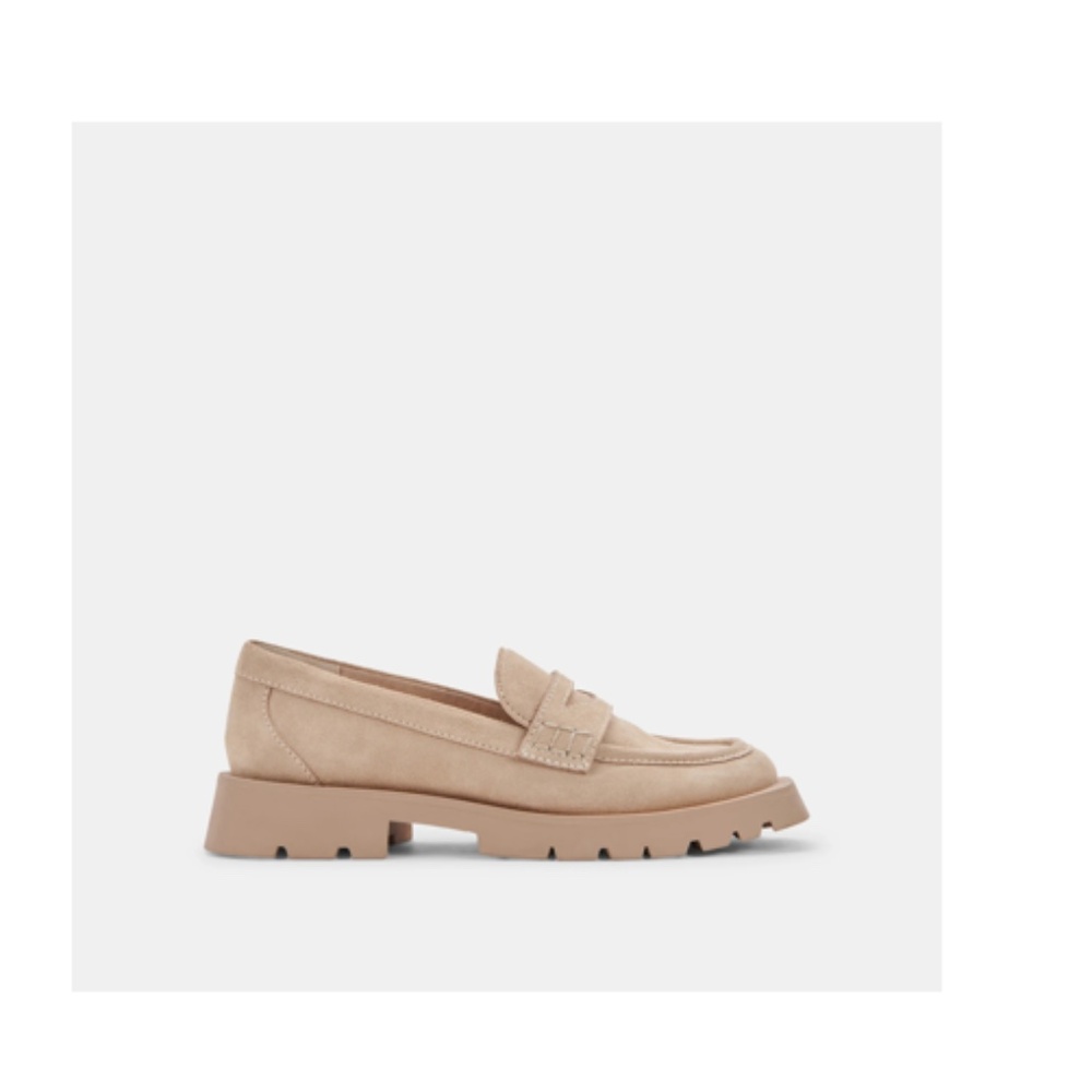 Dolce Vita V-Elias Loafers in Dune Suede